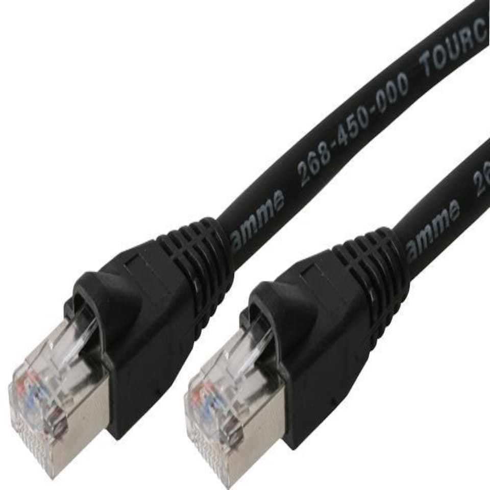 VDC - Van Damme TourCat Cat5e Flexible Screened Male to Male RJ45 to RJ45 20m