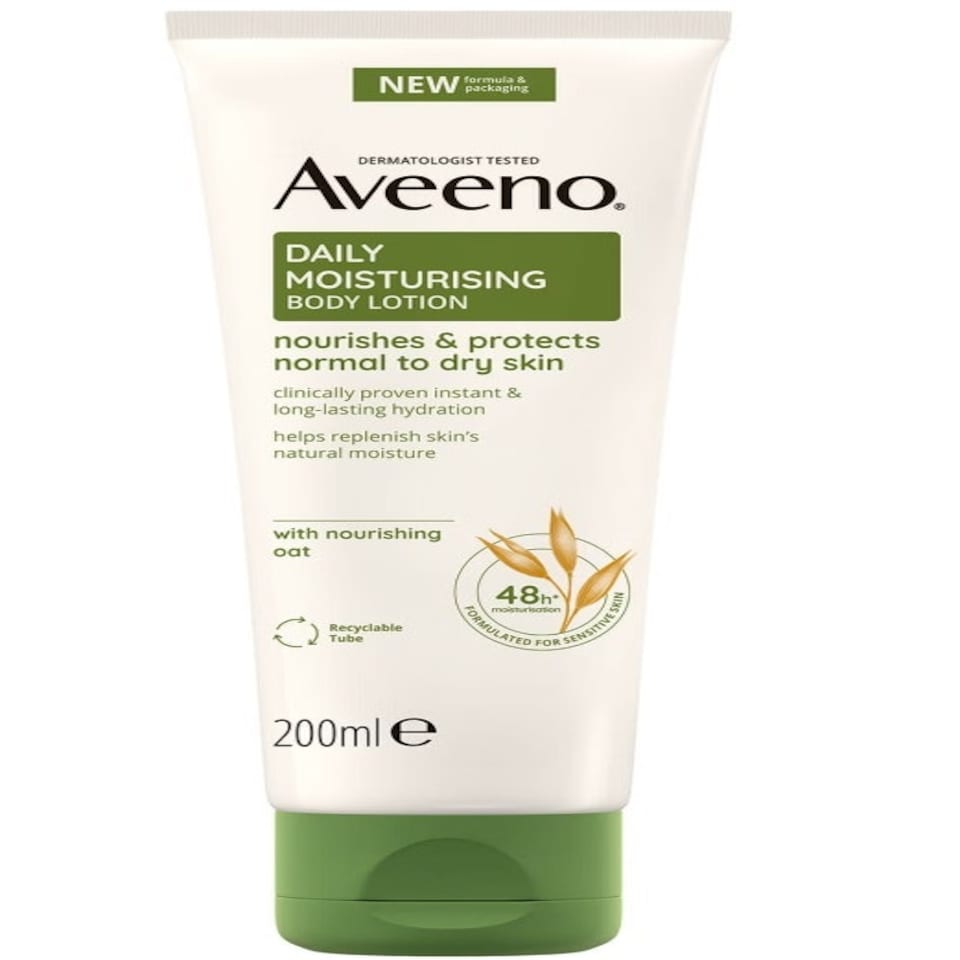 image 1 of Aveeno Daily Moisturising Lotion Original 200ml Pack of 3