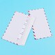 image 3 of Pack of 25 Red and Blue Strip Self-Adhesive Air Mailing Envelopes 11 x 22cm