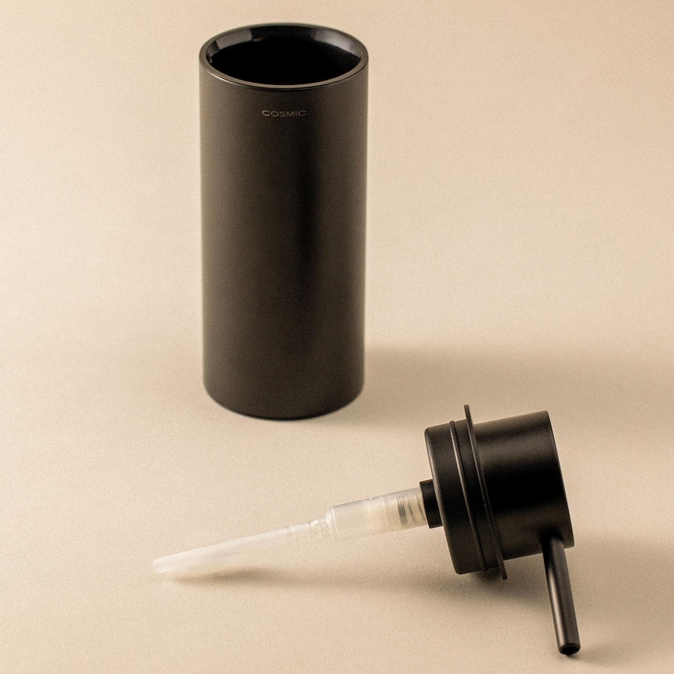 image 1 of COSMIC Soap dispenser, Brushed copper PVD, LOGIC Collection