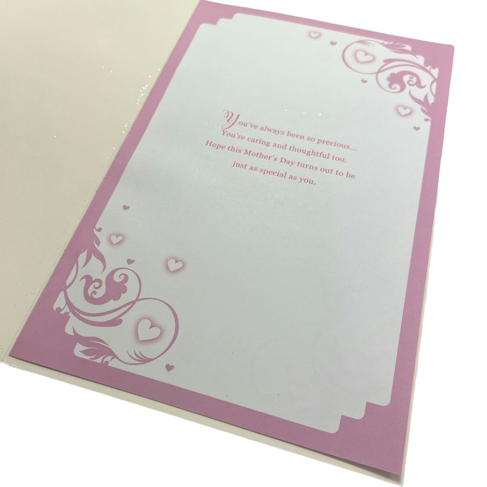 image 1 of To A Special Gran Glitter Hearts Design Mother's Day Card
