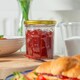 image 7 of Argon Tableware Glass Jam Jars with Lids - 310ml - Pack of 6