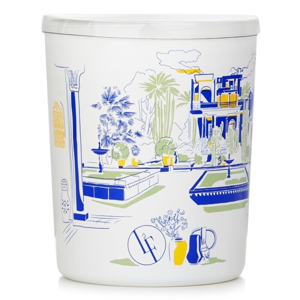 image 1 of Blue Garden Scented Candle - 180g/6.35oz N/A