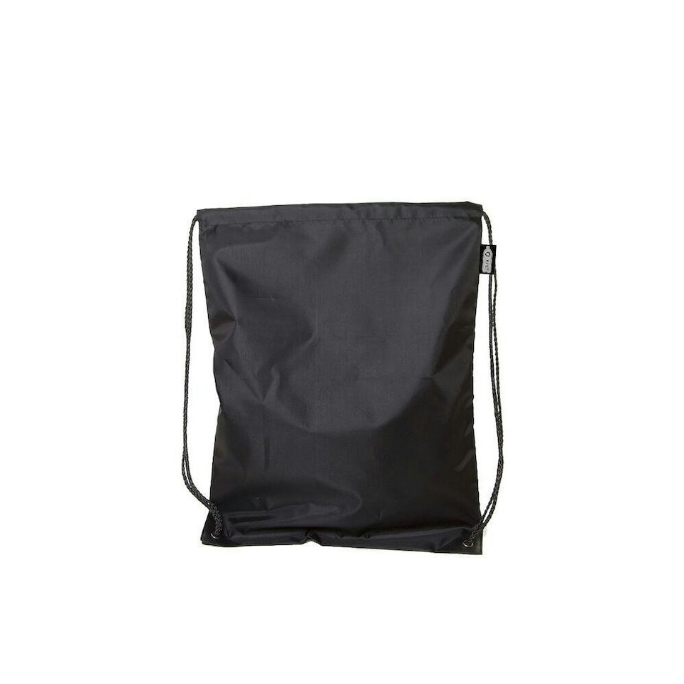 United Bag Store RPET Drawstring Bag - Black - One Size