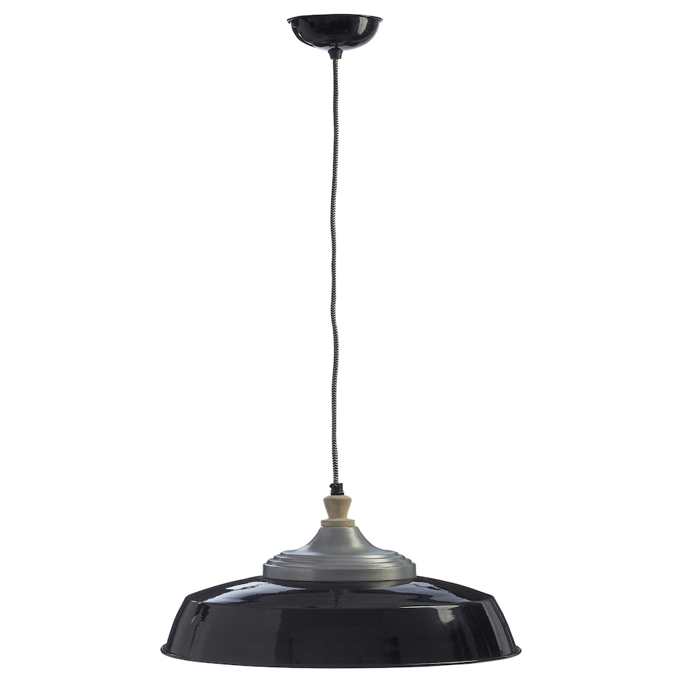 image 1 of Interiors by Premier Black Large Pendant Light
