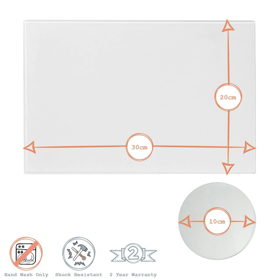 image 1 of Harbour Housewares 12 Piece Table Set - Grey Glass Placemats & Round Coasters - 30x20cm Dining Kit Grey