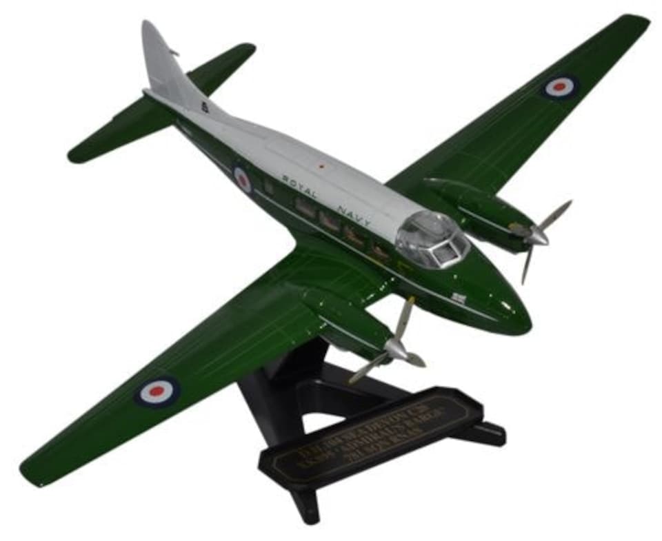 Oxford Aviation DH104 Dove Sea Devon 781 Squadron RNAS Admirals Barge