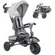 image 1 of AIYAPLAY 6 in 1 Kids Trike, Toddler Tricycle with Parent Handle, Grey