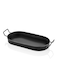image 1 of Black Oval Serving Tray (54 x 23 cm)
