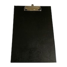 Janrax A4 Black PVC Single Clipboard
