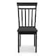 image 3 of Riverton Elegant Black Dining Chairs - Set of 2