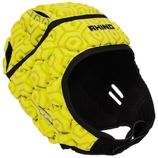 Rhino Pro Head Guard Junior - Yellow - Large - Rugby - RRP221YLB Yellow