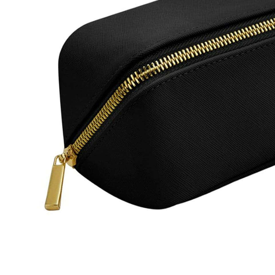 image 1 of Bagbase Boutique Mini Open Flat Toiletry Bag - Black - One Size