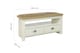 image 5 of Highgate Corner TV Unit Cream Oak