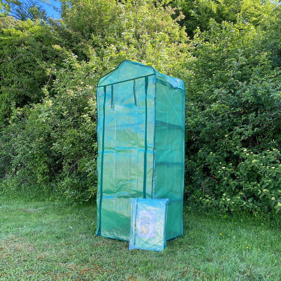 image 1 of Reinforced Replacement Cover for 4 Tier Mini Greenhouse - Pack of 2