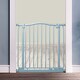 image 2 of Safetots Curved Top Safety Gate, 80cm - 89cm, Matt Grey, Pressure Fit Stair Gate | Grey