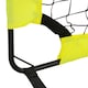 image 8 of HOMCOM Two Football Goal Nets, Football Equipment w/ Carry Bag, Yellow