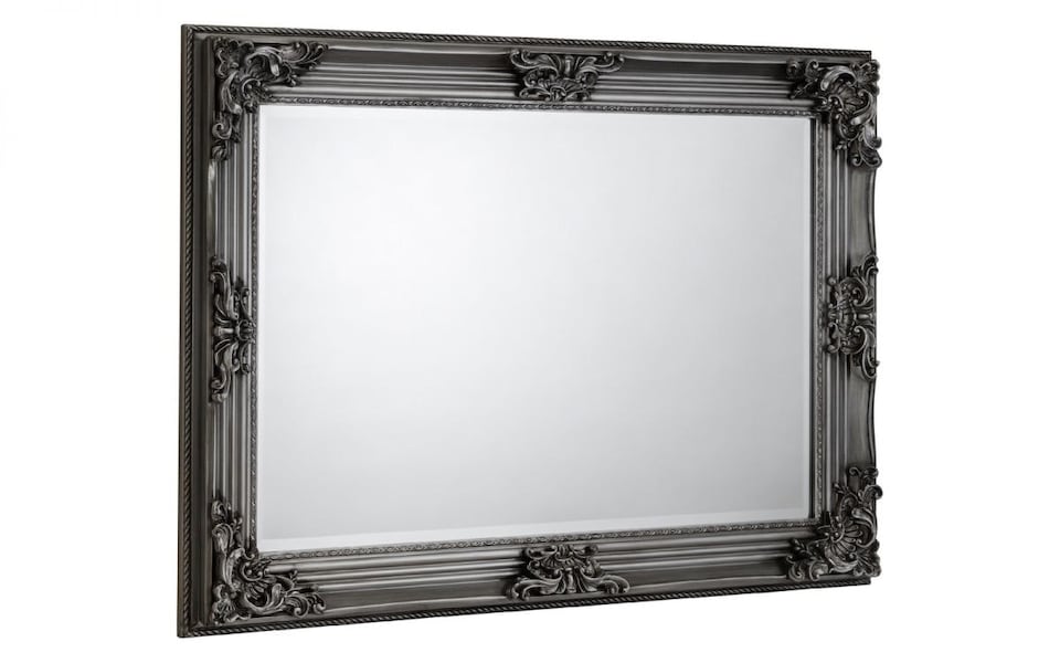 image 1 of Rococo Pewter Dress Mirror