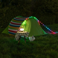 ValueLights Green Outdoor String Light
