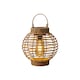 image 1 of Lunaria Terra Rattan Solar Garden Lantern