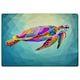 image 1 of Geometric Blue Water Ocean Designer Rug | Multi