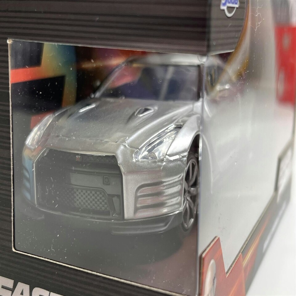image 1 of Fast and Furious Brians Nissan GT-R R35 Silver 1:32 Scale Jada 97383