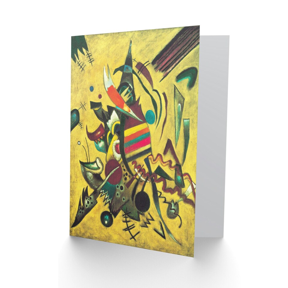 image 1 of Wassily Kandinsky Points 1920 Abstract Painting Art Card