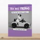 image 2 of You're The Crazy I Need To Keep Me Sane! - Funny Friend Birthday Card
