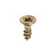 image 1 of Timco - Classic Multi-Purpose Screws - PZ - Double Countersunk - Yellow (Size 4.0 x 12 - 200 Pieces)