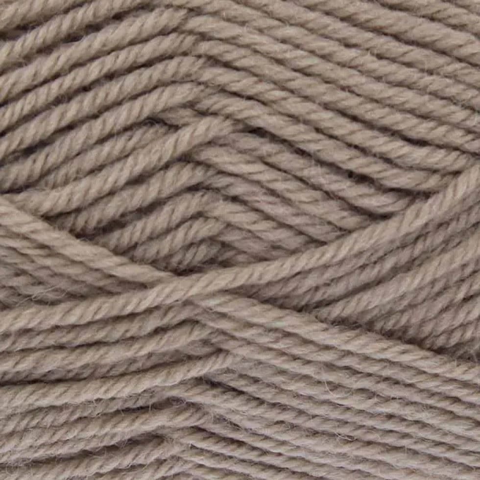 King Cole Beige Merino Blend DK Yarn (Value Pack 12 x 50g Balls) For Crochet, Knitting - 104m per ball