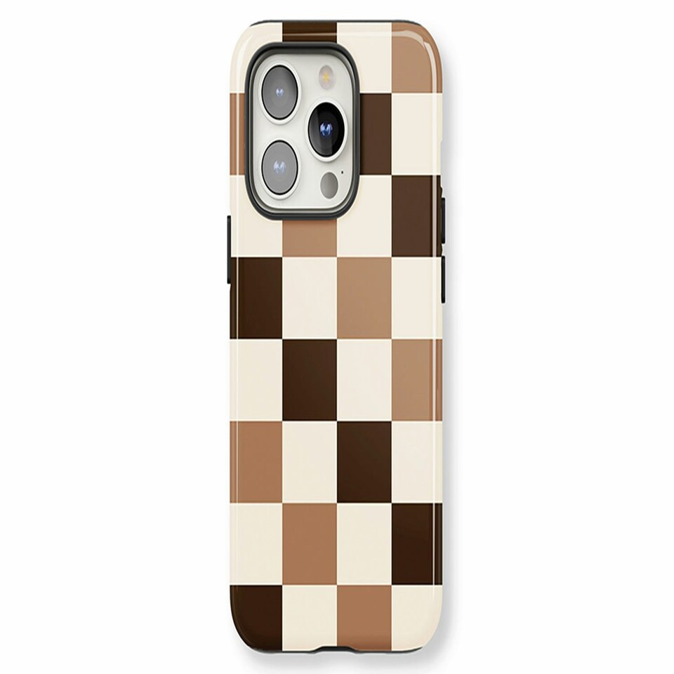 image 1 of Chocolate Check Brown | iPhone 15 Pro
Tough | iPhone 15 Pro
Tough