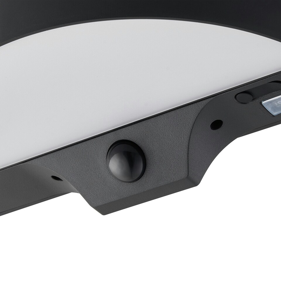 image 1 of Monay Round Solar | Wall light | Black Black | Black