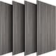 image 1 of Acoustic Wall Panels Sonic Wall II with Real Wood Veneer and Sound-Absorbing Felt | Grey | light gray oak | 110 x 50 x 1.8 cm | 4