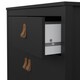 image 10 of Barcelona Sideboard 2 Doors 1 Drawer in Matt Black