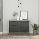 image 4 of Harvard, Small Sideboard With 2 Doors & 1 Drawer Brown
