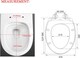 image 5 of Quick Release Toilet Seat | Soft Close | Heavy Duty | Universal Fit | One Button | Multi