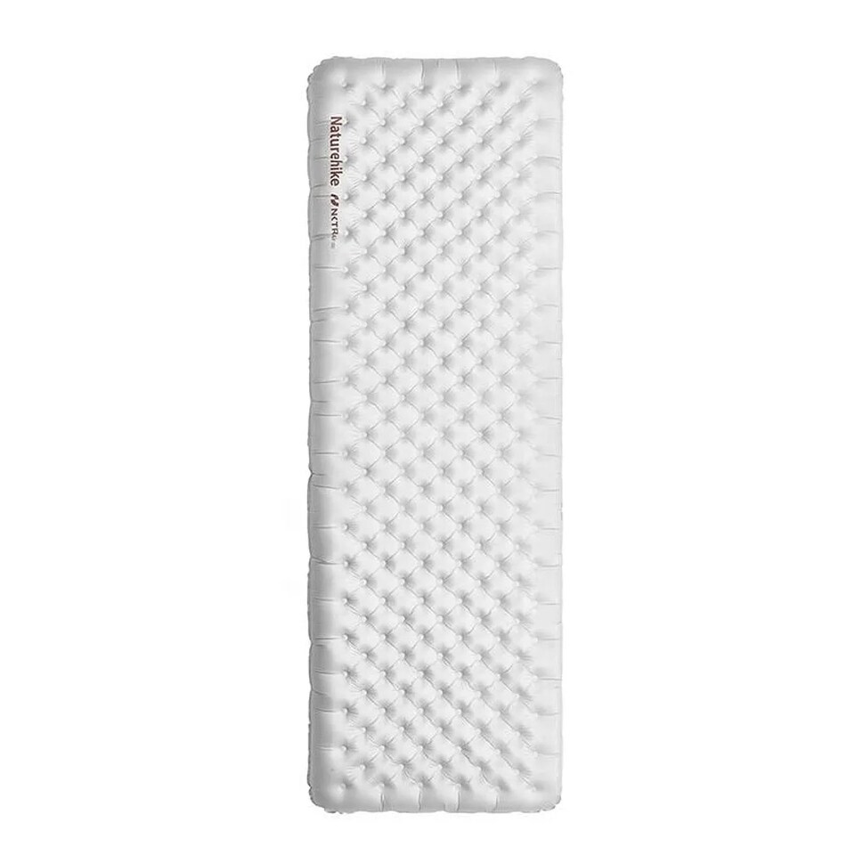 image 1 of TuYe 5.8 Ultralight Inflatable Square Mattress | Silver | Carbon Silver | 183x64cm