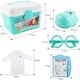 image 3 of Kids 2-in-1 Doctor & Dentist Role Play Set – 30 Pieces with Carry Case (blue)