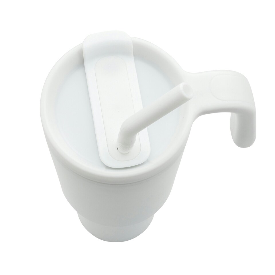 image 1 of XD Collection Graphic 360 Recycled Stainless Steel 900ml Tumbler - White - One Size