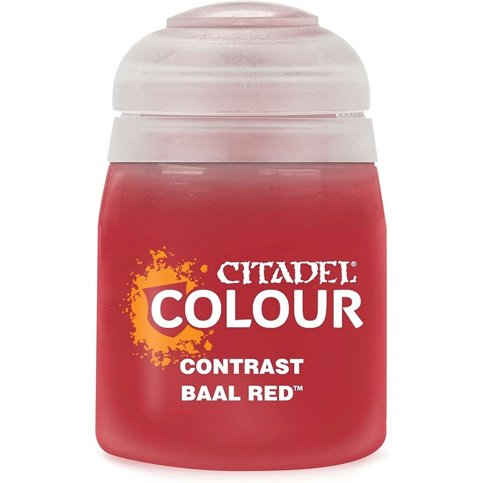 image 1 of Games Workshop Citadel Colour Contrast: Baal Red (18ml) Paint