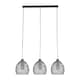 image 4 of ValueLights Novo Polished Silver Pendant Light and E27 Pear LED 4W Warm White 2700K Bulb | Chrome