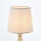image 10 of White Linen Clip On Shade N/A