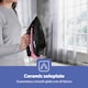 image 5 of GEEPAS 2400W Steam Iron Ceramic Soleplate, Black