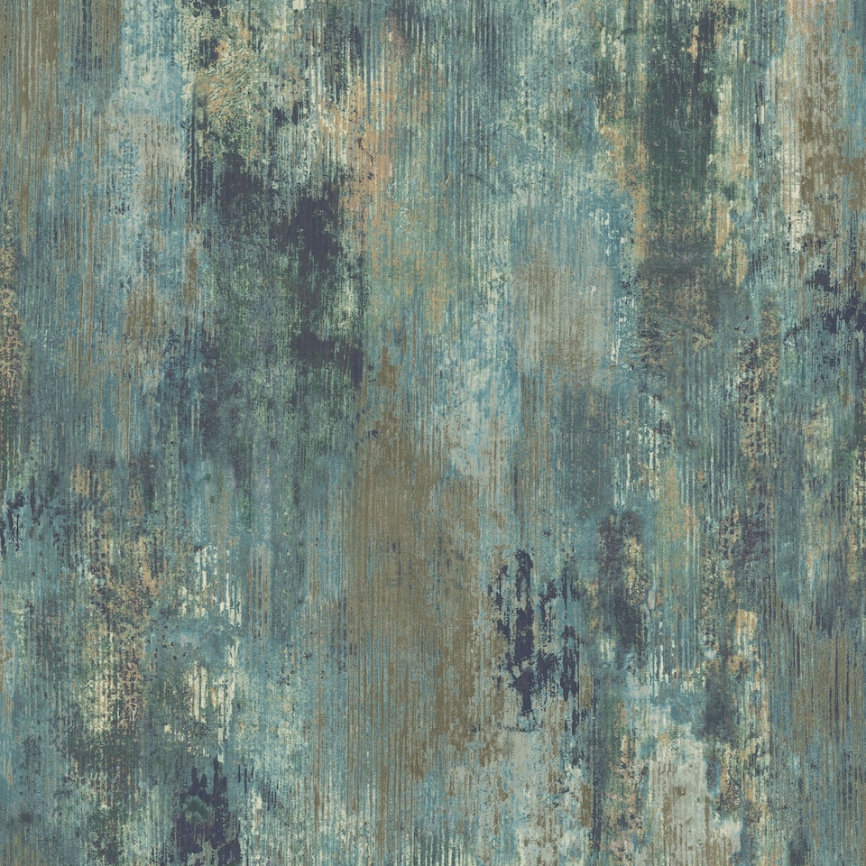 image 1 of Grandeco Vincenzo Distressed Luxury Italian plaster Green Wallpaper | Green | Green | 5.32