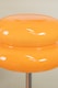 image 4 of ValueLights Travis Orange Rechargeable Integrated LED Portable Table Lamp | Orange