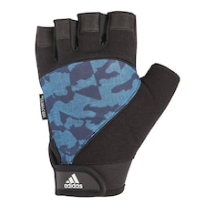 Adidas Half-Finger Performance Weightlifting Gloves — Aeroready, Dark Blue, XL | Blue | Dark Blue | XL