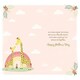 image 2 of Giraffe Design with Floral Accents From Granddaughter Mother's Day Card