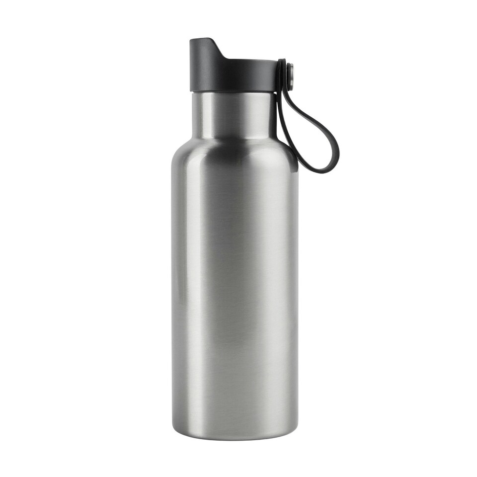 image 1 of Vinga Balti Vacuum Insulated Water Bottle - Steel - One Size Grey | One Size