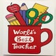 image 8 of Thank You Teacher Card 'with Stickers