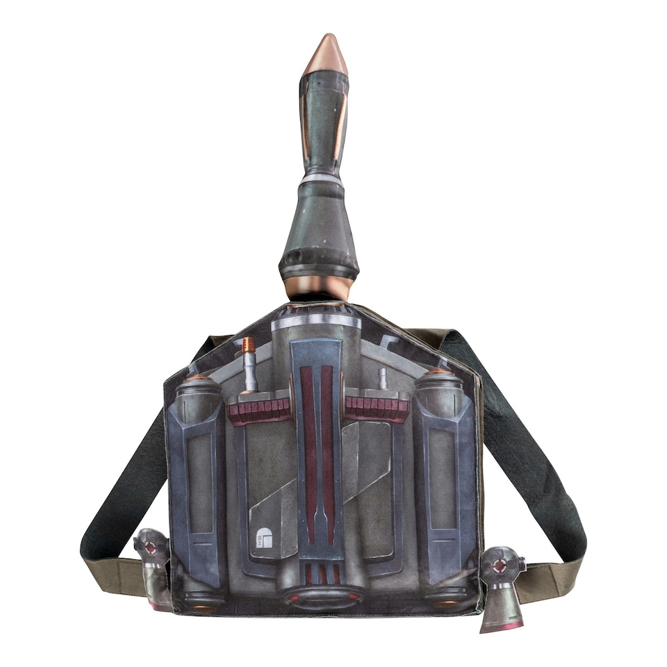 image 1 of Star Wars: The Book Of Boba Fett Jet Pack Boba Fett Accessories Set - Grey/Brass - One Size Grey | One Size